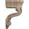Ekena Millwork 3 3/8"W x 6 1/2"D x 10 1/2"H Los Angeles Hollow Back Corbel, Walnut COR03X06X10HAWA - alternate 3